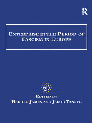 cover image of Enterprise in the Period of Fascism in Europe